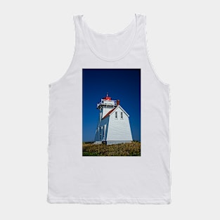 North Rustico Harbour Lighthouse, PEI Tank Top